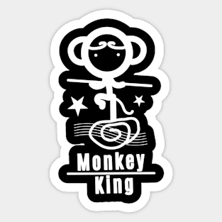 Monkey King - White Sticker